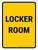 Locker Room Portrait - Wall Sign