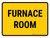 Furnace Room Landscape - Wall Sign