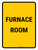 Furnace Room Portrait - Wall Sign