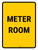 Meter Room Portrait - Wall Sign