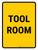 Tool Room Portrait - Wall Sign