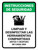 Safety Instructions: Clean & Disinfect Shared Tools Spanish Portrait - Wall Sign