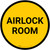 Airlock Room Circular - Floor Sign