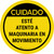 Caution: Watch For Moving Equipment Spanish Circular - Floor Sign