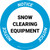 Notice: Snow Clearing Equipment Circular - Floor Sign