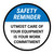 Safety Reminder: Utmost Care Of Your Equipment Is Your Work Commitment Circular - Floor Sign