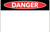 LabelTac Die Cut DANGER Labels