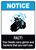 Notice: FACT Your Hands Carry Germs ANSI Portrait - Wall Sign