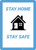 Stay Homes Stay Safe - Wall Sign