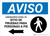 Notice: Coronavirus Testing Site Walk Up Testing Left Spanish with Icon Landscape - Wall Sign