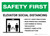 Safety First: Elevator Social Distancing Rules Landscape - Wall Sign