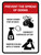 Prevent the Spread of Germs with Icons Portrait - Wall Sign