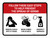 Steps to Prevent Spread of Germs with Icons Landscape - Wall Sign