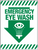 Emergency Eye Wash Wall sign