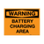 Warning: Battery Charging Area - Wall Sign