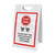 Stop Here: Please Keep 2 Carts Distance From Other Customers - A-Frame Sign
