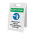 Safety First: Mandatory Use Of Anti-Bacterial Hand Gel With Icon Portrait - A-Frame Sign