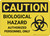 Caution: Biological Hazard Authorized Personnel Only - Wall Sign