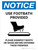 Notice: Use Footbath with Icon Portrait - Wall Sign