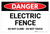 Danger - Electric Fence - Wall Sign