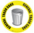 (Yellow) General Trash Can Floor Sign