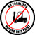 No Forklifts Beyond This Point Floor Sign