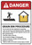 Danger: Grain Bin Procedure - Wall Sign