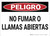 Danger: No Smoking And Open Flame - Spanish - Wall Sign