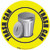 Trash Can Custom Floor Safety Sign