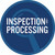 Inspection Processing Floor Sign
