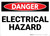 Danger: Electrical Hazard - Wall Sign