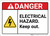 Danger: Electrical Hazard Keep Out ANSI - Wall Sign