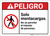 Danger: Forklifts Only Spanish ANSI - Wall Sign
