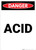 Acid - Portrait Wall Sign