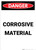 Corrosive Material - Portrait Wall Sign
