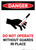 Do Not Operate Without Guards with Icon - Portrait Wall Sign