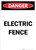 Electric Fence - Portrait Wall Sign