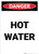 Hot Water - Portrait Wall Sign