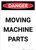 Moving Machine Parts - Portrait Wall Sign