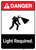 Light Required ANSI - Portrait Wall Sign