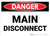 Danger: Main Disconnect Landscape