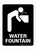 Water Fountain - Wall Sign