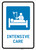 Intensive Care with Icon Portrait - Wall Sign