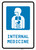 Internal Medicine with Icon Portrait - Wall Sign