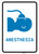 Anesthesia with Icon Portrait v2 - Wall Sign