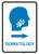 Dermatology Right Arrow with Icon Portrait v2 - Wall Sign