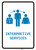 Interpretive Services with Icon Portrait v2 - Wall Sign