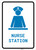 Nurse Station with Icon Portrait v2 - Wall Sign