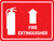 Fire Extinguisher Arrow Up - Floor Marking Sign
