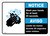 Notice: Wash Your Hands For At Least 20 Seconds Bilingual with Icon ANSI Landscape - Wall Sign